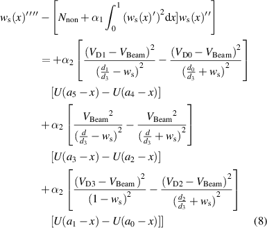 Equation (8)