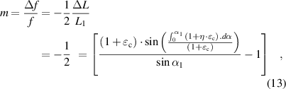 Equation (13)