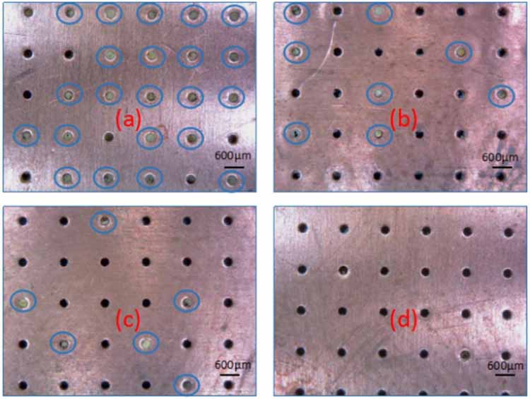 Microdrilling Pcb Micro hole drilling of high frequency printed circuit board containing ...