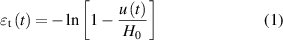 Equation (1)