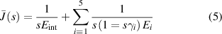 Equation (5)