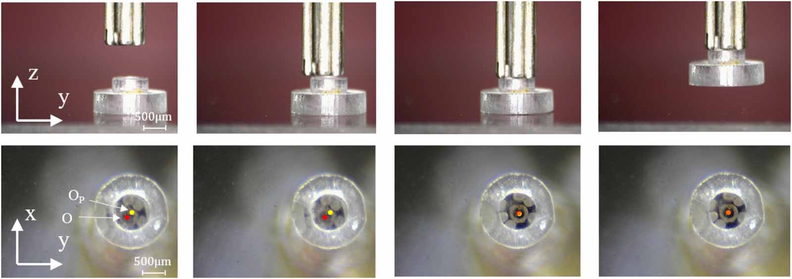 Self-calibration of micro-components based on manipulator guidance ...