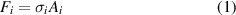 Equation (1)