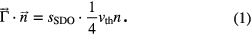Equation (1)