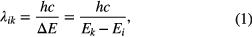 Equation (1)