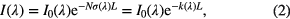 Equation (2)