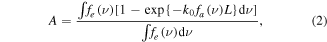 Equation (2)