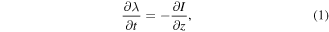 Equation (1)