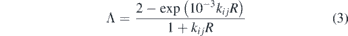 Equation (3)
