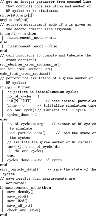 eduPIC: an introductory particle based code for radio-frequency plasma ...