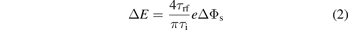 Equation (2)