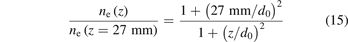 Equation (15)