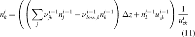 Equation (11)