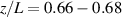 $z/L = 0.66-0.68$