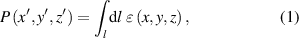 Equation (1)