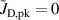 $\tilde{J}_\textrm{D,pk} = 0$