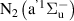 ${{\text{N}}_2}\left( {{{\text{a}}^{{\text{'}}1}}{{\Sigma }}_{\text{u}}^ - { }} \right)$