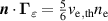 ${\boldsymbol{{n}}} \cdot {{\boldsymbol{{\Gamma }}}_{{\varepsilon }}} = \frac{5}{6}{v_{{\text{e}},{\text{th}}}}{n_{\text{e}}}$