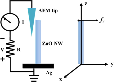 Effect of flexoelectricity on electrostatic potential in a bent ...