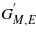 ${G}_{M,E}^{\prime}$