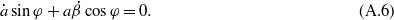 Equation (A.6)