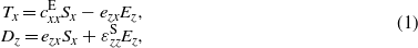 Equation (1)