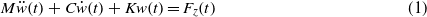 Equation (1)