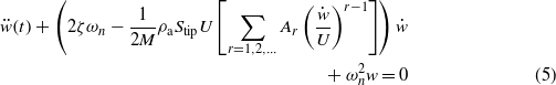 Equation (5)