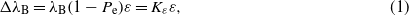 Equation (1)
