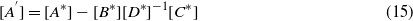 Equation (15)