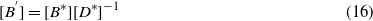 Equation (16)