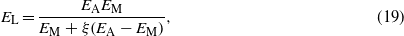 Equation (19)