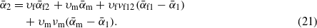 Equation (21)