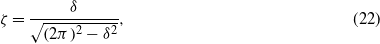 Equation (22)