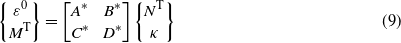 Equation (9)