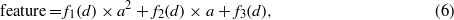 Equation (6)
