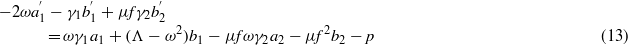 Equation (13)