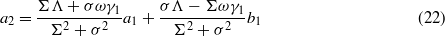 Equation (22)