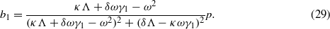 Equation (29)