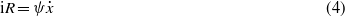Equation (4)