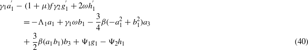 Equation (40)