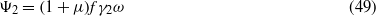 Equation (49)