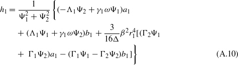 Equation (A.10)