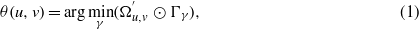 Equation (1)