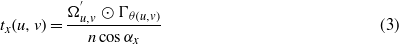 Equation (3)