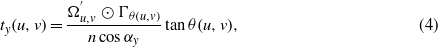 Equation (4)