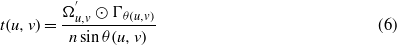 Equation (6)