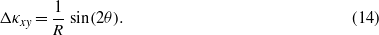 Equation (14)