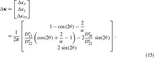 Equation (15)