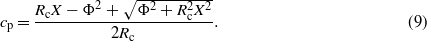Equation (9)